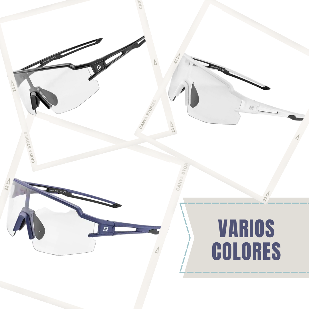 Gafas Ciclismo Uv Lentes Fotocromaticos Rockbros